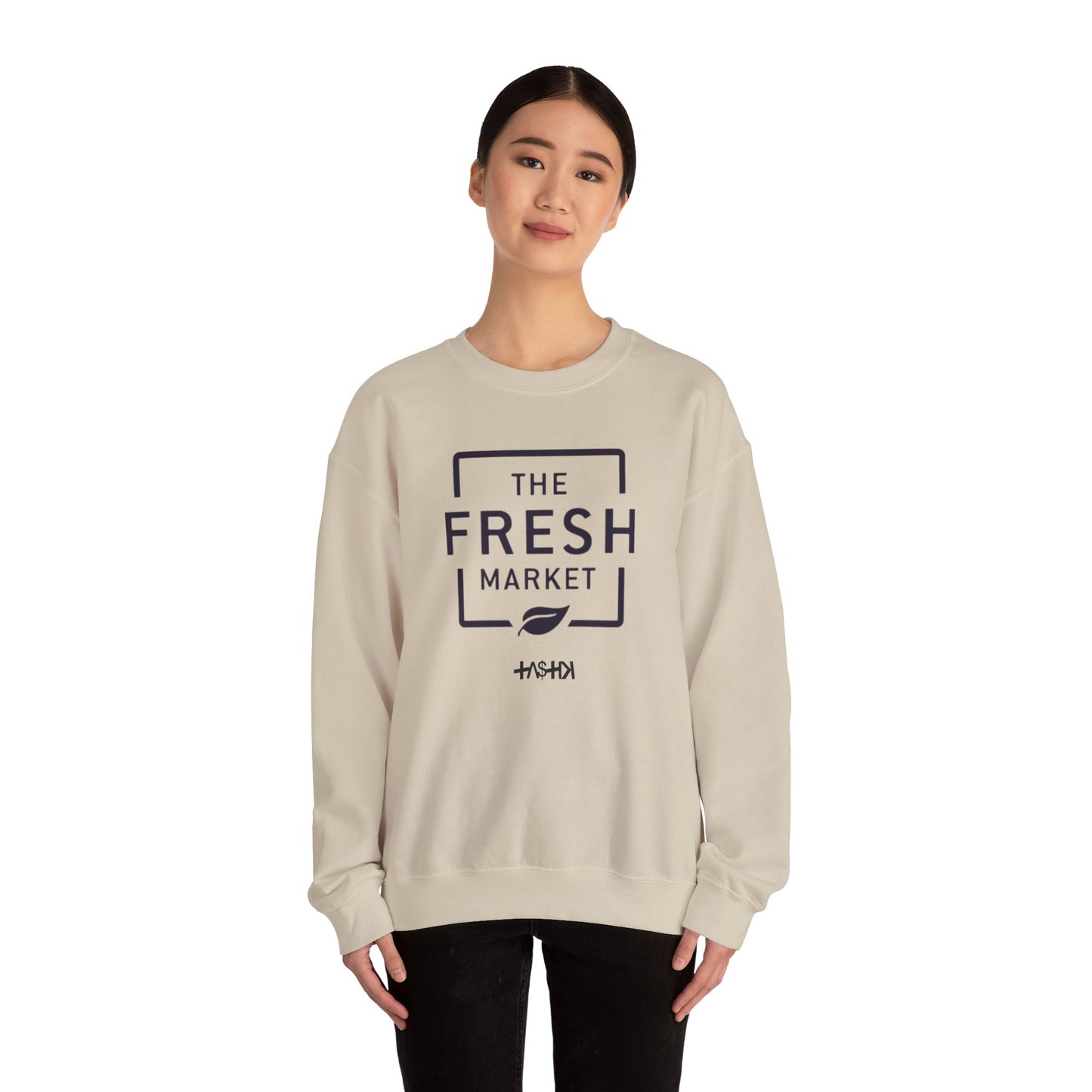 Fresh Market TASTIK727 Crewneck Sweatshirt - Cozy & Stylish for Everyday Comfort
