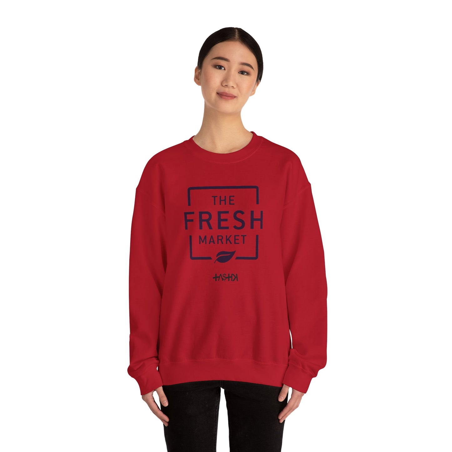 Fresh Market TASTIK727 Crewneck Sweatshirt - Cozy & Stylish for Everyday Comfort