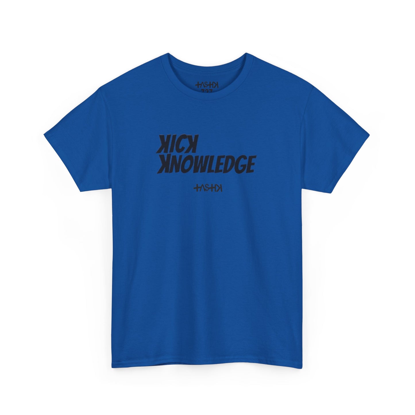Kick Knowledge Unisex Heavy Cotton Tee, Motivational T-Shirt, Casual Wear, Gift for Students, Knowledge Is Power Shirt