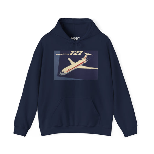 Vintage Aircraft Hoodie - Meet the TASTIK727