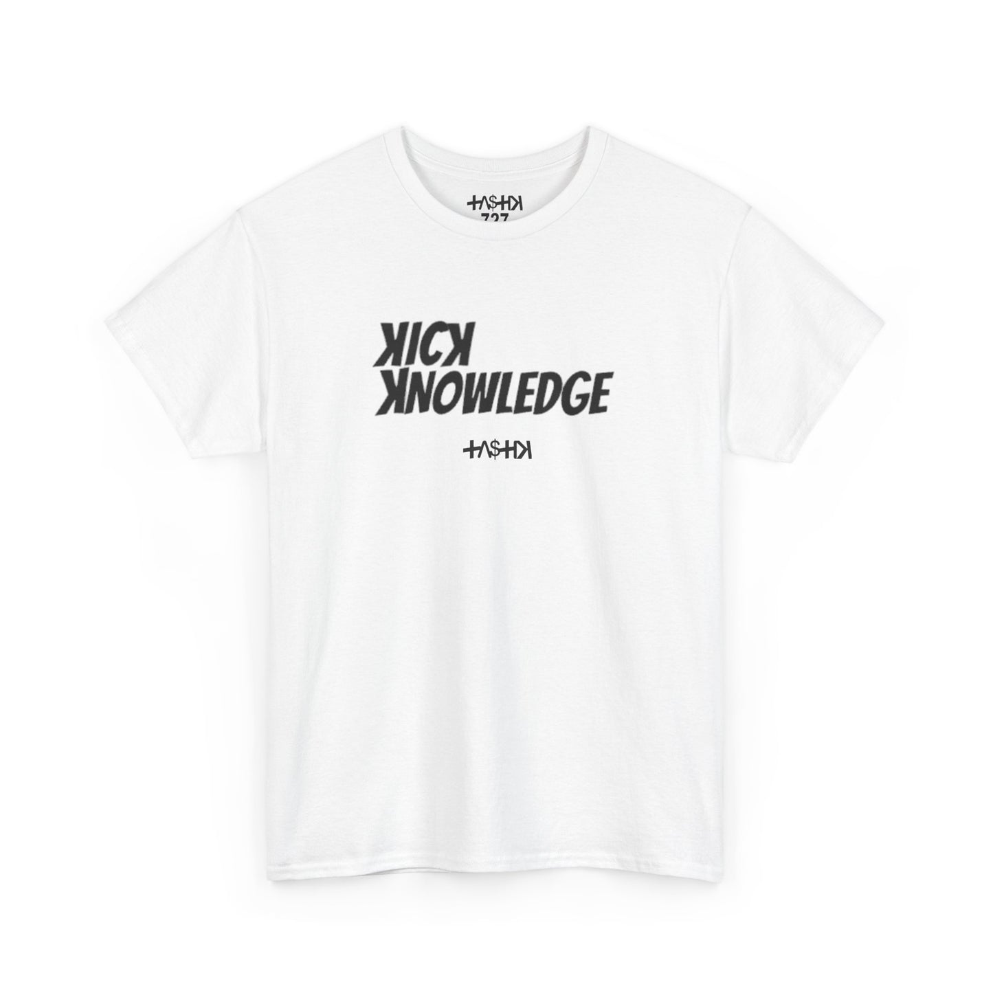 Kick Knowledge Unisex Heavy Cotton Tee, Motivational T-Shirt, Casual Wear, Gift for Students, Knowledge Is Power Shirt