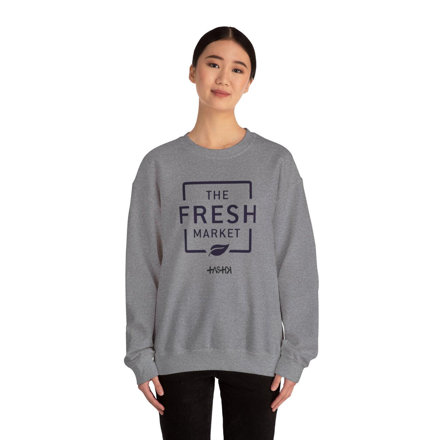 Fresh Market TASTIK727 Crewneck Sweatshirt - Cozy & Stylish for Everyday Comfort