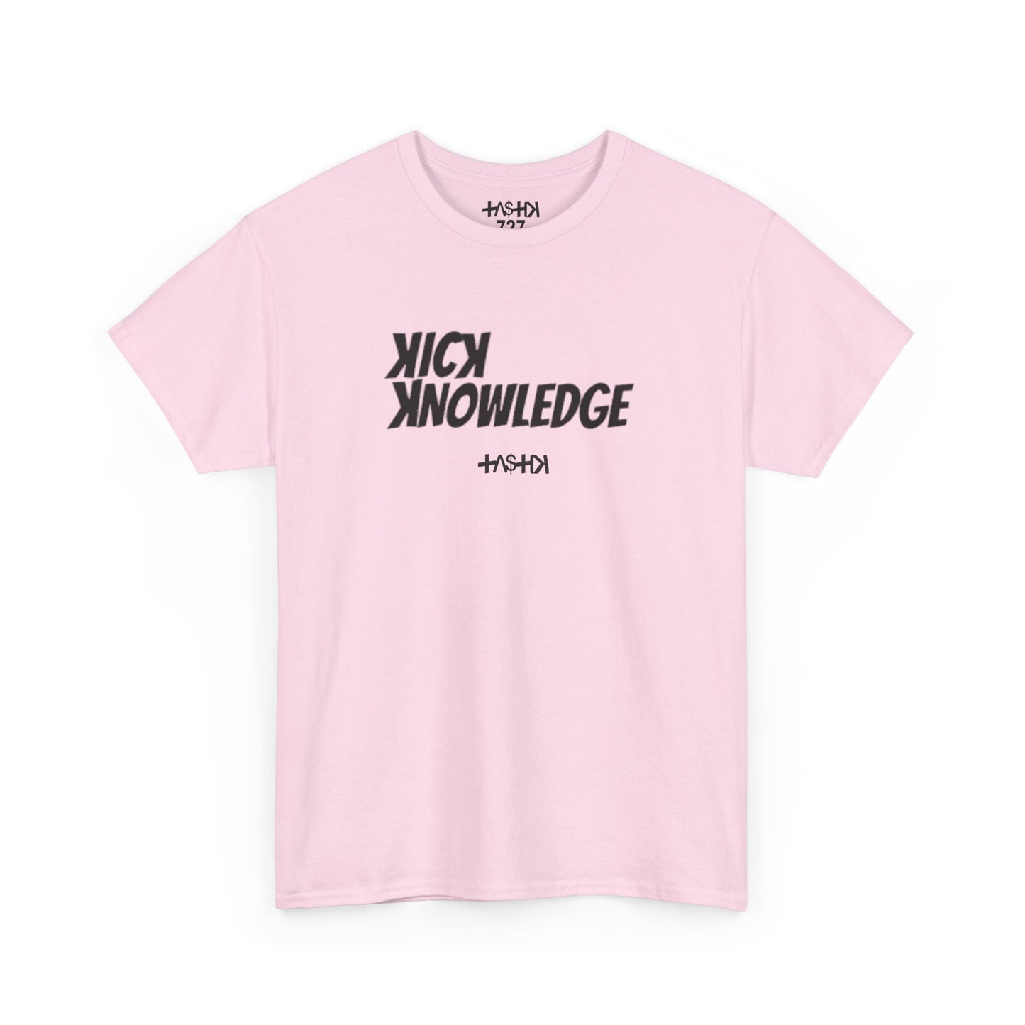 Kick Knowledge Unisex Heavy Cotton Tee, Motivational T-Shirt, Casual Wear, Gift for Students, Knowledge Is Power Shirt