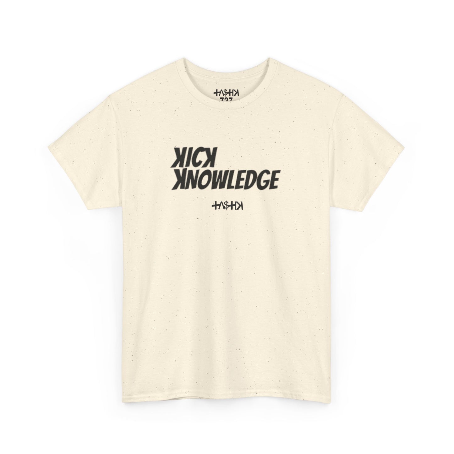 Kick Knowledge Unisex Heavy Cotton Tee, Motivational T-Shirt, Casual Wear, Gift for Students, Knowledge Is Power Shirt