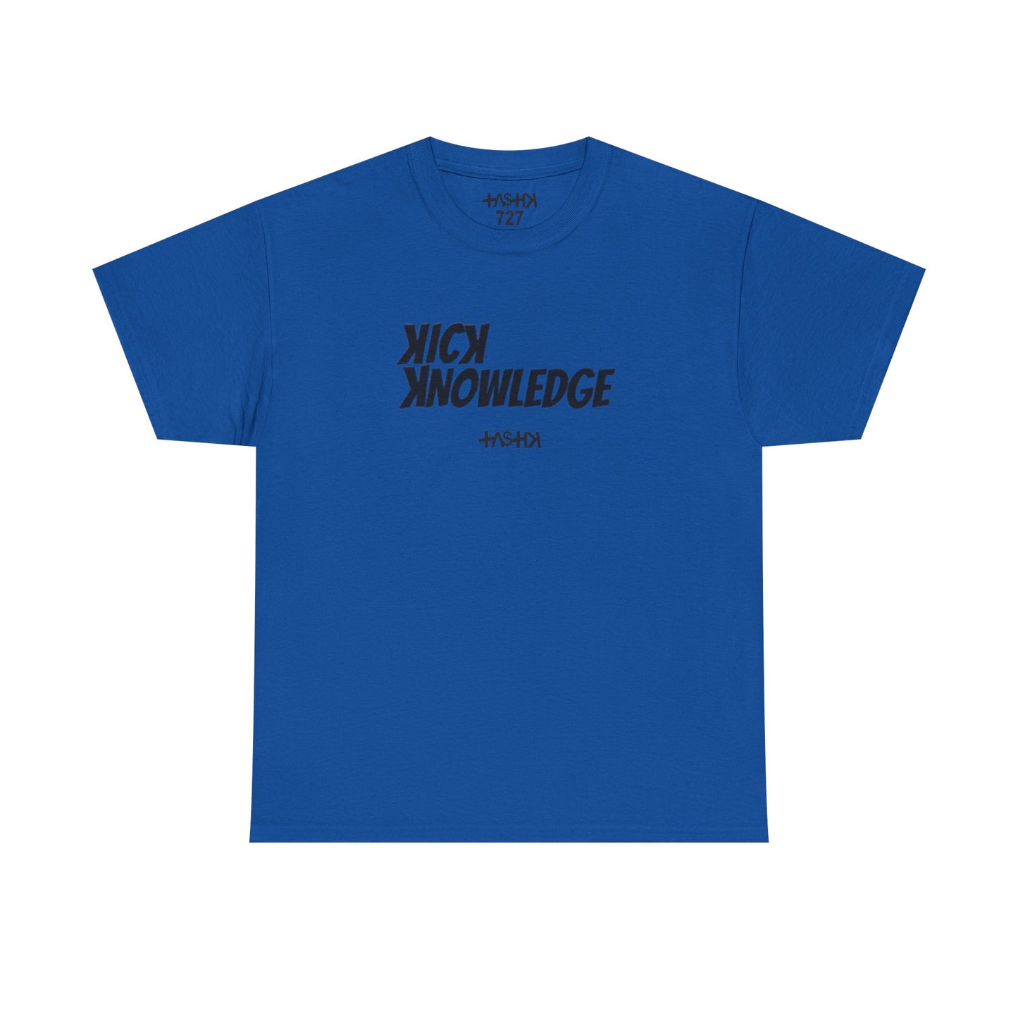 Kick Knowledge Unisex Heavy Cotton Tee, Motivational T-Shirt, Casual Wear, Gift for Students, Knowledge Is Power Shirt
