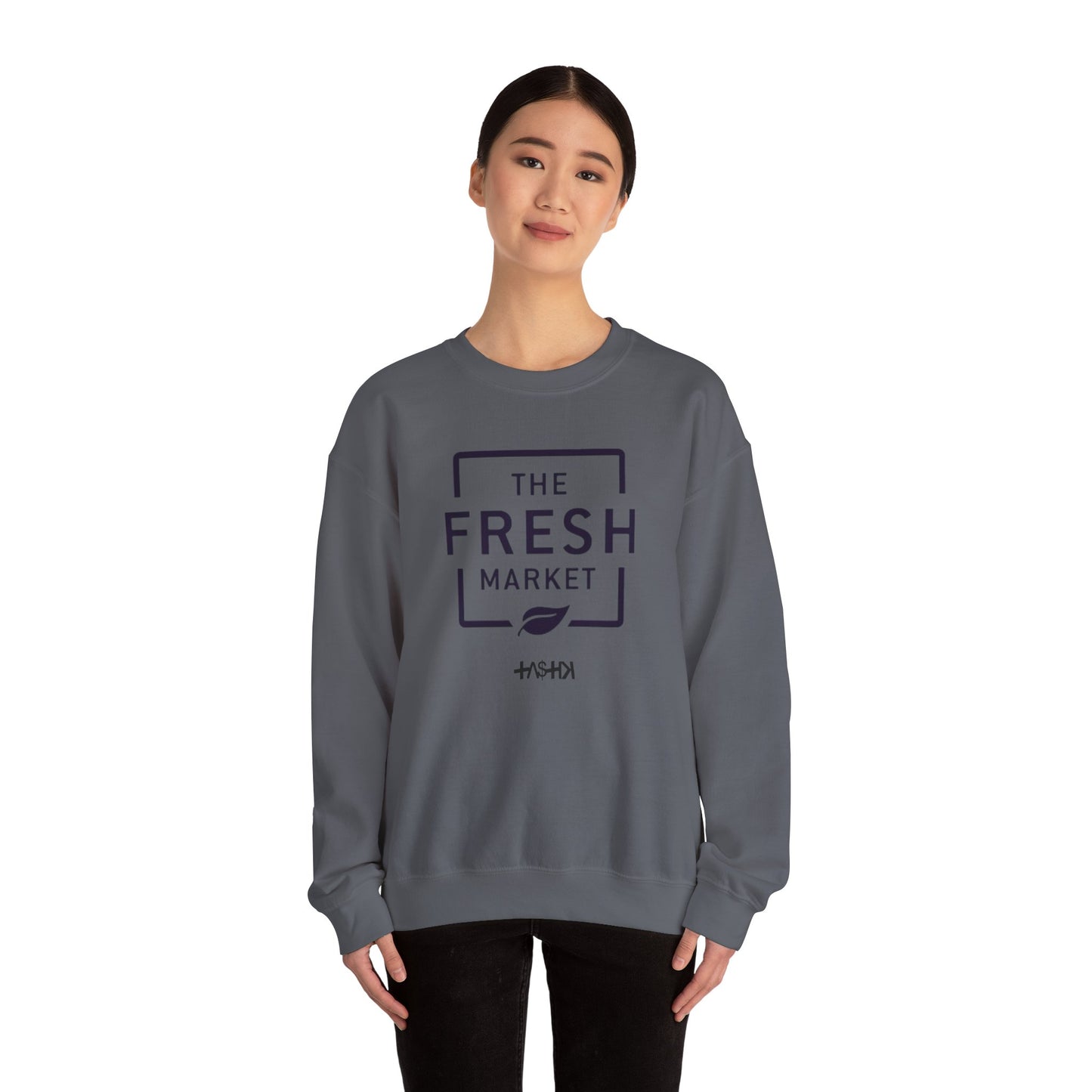 Fresh Market TASTIK727 Crewneck Sweatshirt - Cozy & Stylish for Everyday Comfort