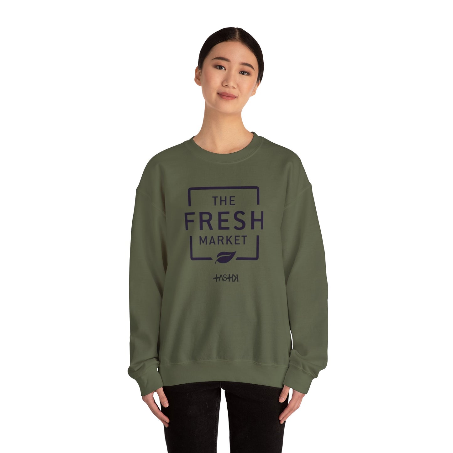 Fresh Market TASTIK727 Crewneck Sweatshirt - Cozy & Stylish for Everyday Comfort