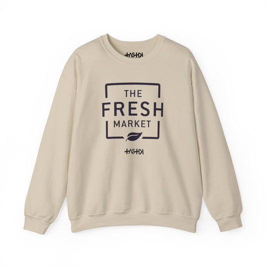 Fresh Market TASTIK727 Crewneck Sweatshirt - Cozy & Stylish for Everyday Comfort