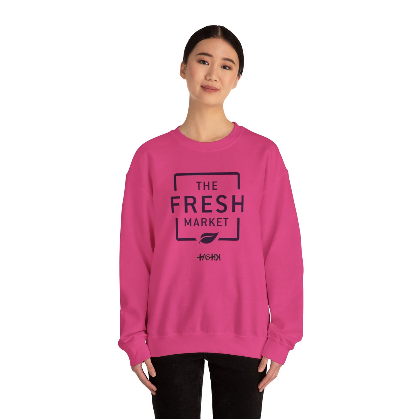 Fresh Market TASTIK727 Crewneck Sweatshirt - Cozy & Stylish for Everyday Comfort