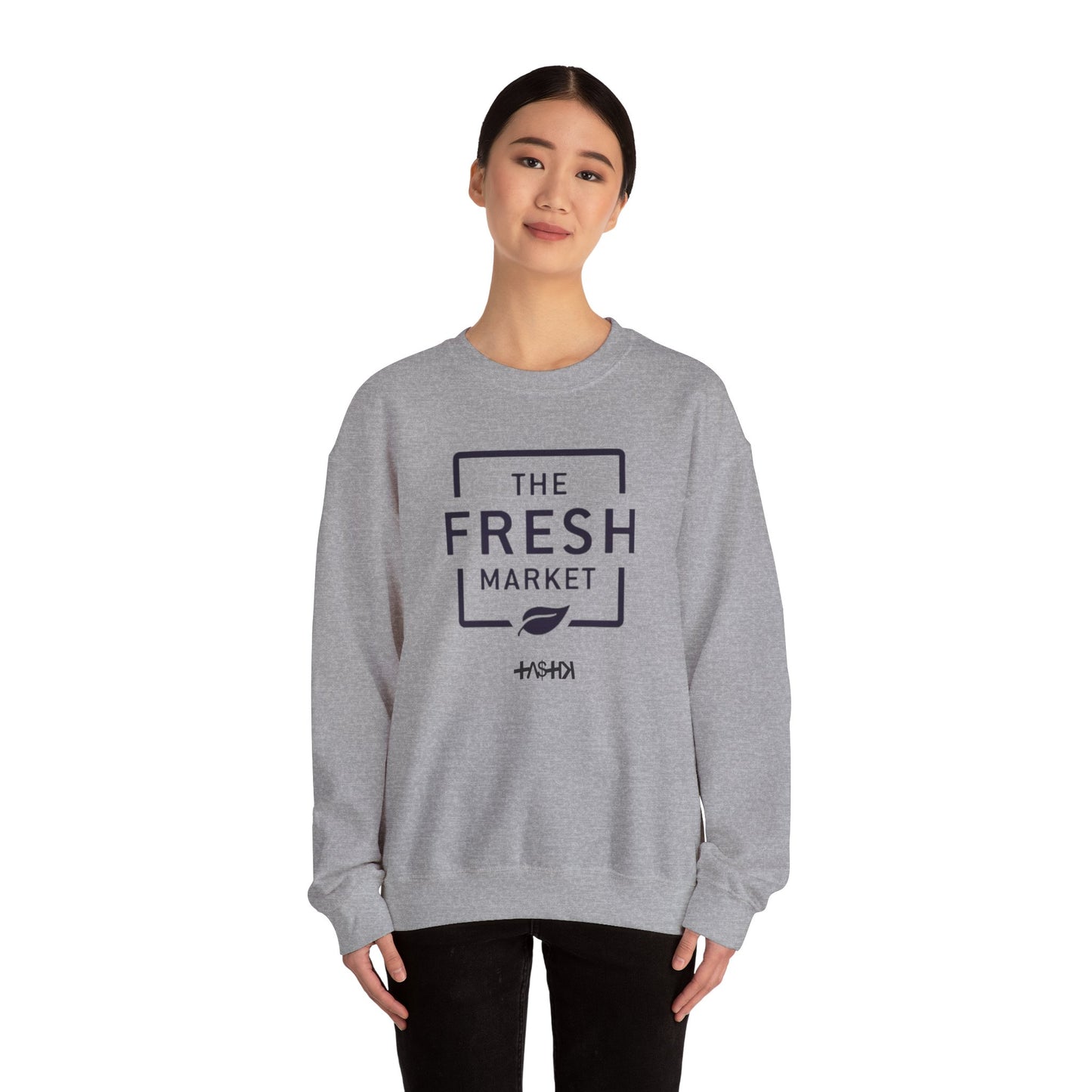 Fresh Market TASTIK727 Crewneck Sweatshirt - Cozy & Stylish for Everyday Comfort